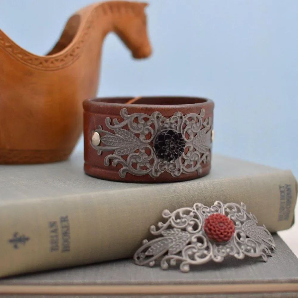 Leather Cuff Bracelet 